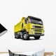 Big Yellow Dump Truck Wall Decal
