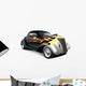 Classic Flames Muscle Car Wall Decal