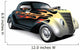 Classic Flames Muscle Car Wall Decal