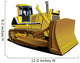 Pusher Construction Bulldozer Wall Decal