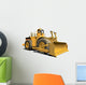 Hefty Bulldozer Wall Decal