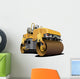 Cement Roller Construction Wall Decal