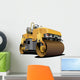 Cement Roller Construction Wall Decal