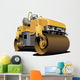 Cement Roller Construction Wall Decal