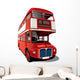 Omnibus Double Decker Bus Wall Decal