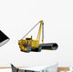 Crane Lifting Construction Wall Decal
