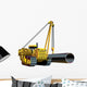 Crane Lifting Construction Wall Decal
