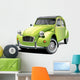 Green Beetle Classic Car Wall Decal