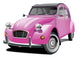 Pink Bug Classic Car Wall Decal
