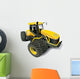 Fancy Yellow Bulldozer Wall Decal