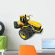 Fancy Yellow Bulldozer Wall Decal