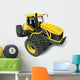 Fancy Yellow Bulldozer Wall Decal