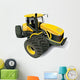 Fancy Yellow Bulldozer Wall Decal
