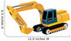 Yellow Cartoon Construction Crane Wall Decal