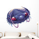 Trilobite swimming. Wall Decal