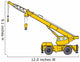 Yellow Crane Truck Wall Decal