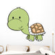 Cute Baby Turtle Wall Decal