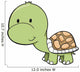 Cute Baby Turtle Wall Decal