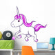 Cute Little Baby Unicorn Wall Decal