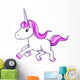 Cute Little Baby Unicorn Wall Decal