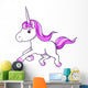 Cute Little Baby Unicorn Wall Decal