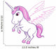 Pretty Pink Pegasus Unicorn Wall Decal