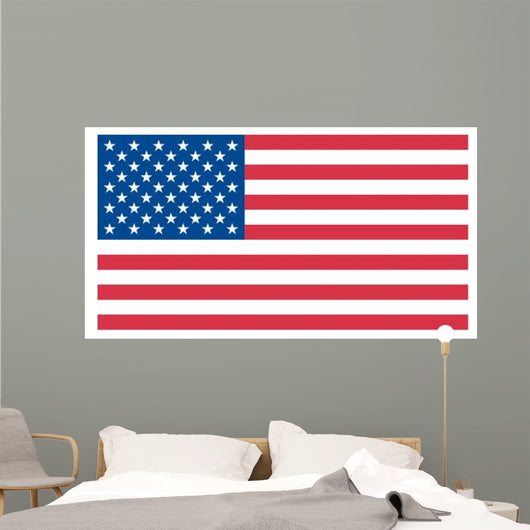 Flag United States America Wall Decal