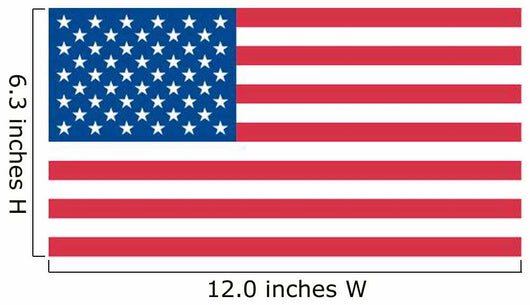 Flag United States America Wall Decal