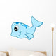 Cute Little Blue Spotted Wall Decal