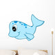 Cute Little Blue Spotted Wall Decal