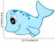 Cute Little Blue Spotted Wall Decal