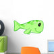 Pastel Green Spotted Whale Wall Decal