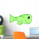 Pastel Green Spotted Whale Wall Decal