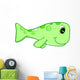 Pastel Green Spotted Whale Wall Decal