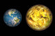 Illustration Comparing Size Extrasolar Wall Decal