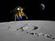Lunar Lander Begins Its Wall Decal
