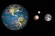 Artist's Concept Earth Pluto Wall Decal