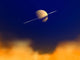 Artist's Concept Saturn amongst Wall Decal