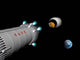 Phobos Mission Rocket Releases Wall Decal