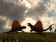Dimetrodon Fight over Territory Wall Decal