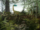 Coelophysis Dinosaurs Walk amongst Wall Decal