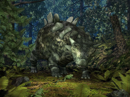 Crichtonsaurus Crosses Paths with Wall Decal