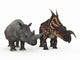 Adult Einiosaurus Compared to Wall Decal