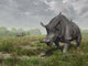 Brontotherium Wander Lush Late Wall Decal