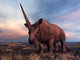 Elasmotherium Grazing Wall Decal