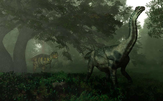 Antarctosaurus Stalked Abelisaurus Prehistoric Wall Decal