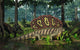 Edaphosaurus Forages Brackish Mangrove Wall Decal