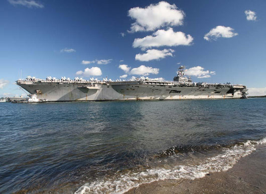 Uss Abraham Lincoln Returning Wall Decal