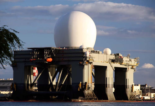 Sea Based X-band Radar Wall Decal Design 3
