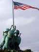 Up Iwo Jima Bronze Wall Decal